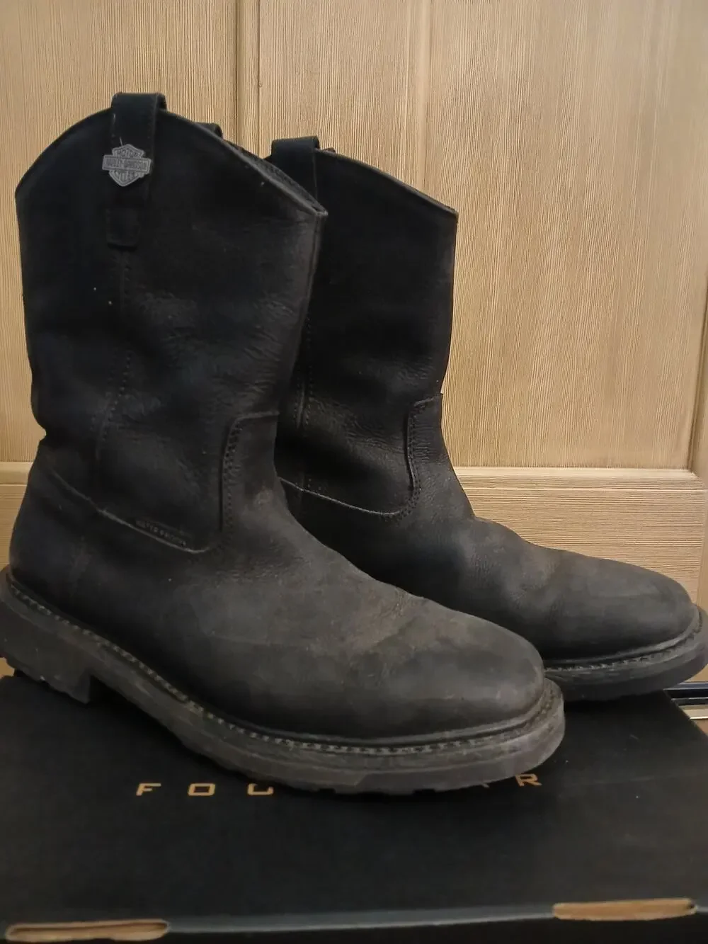 Harley Davidson Altman Mens Slip On Boot Size 10